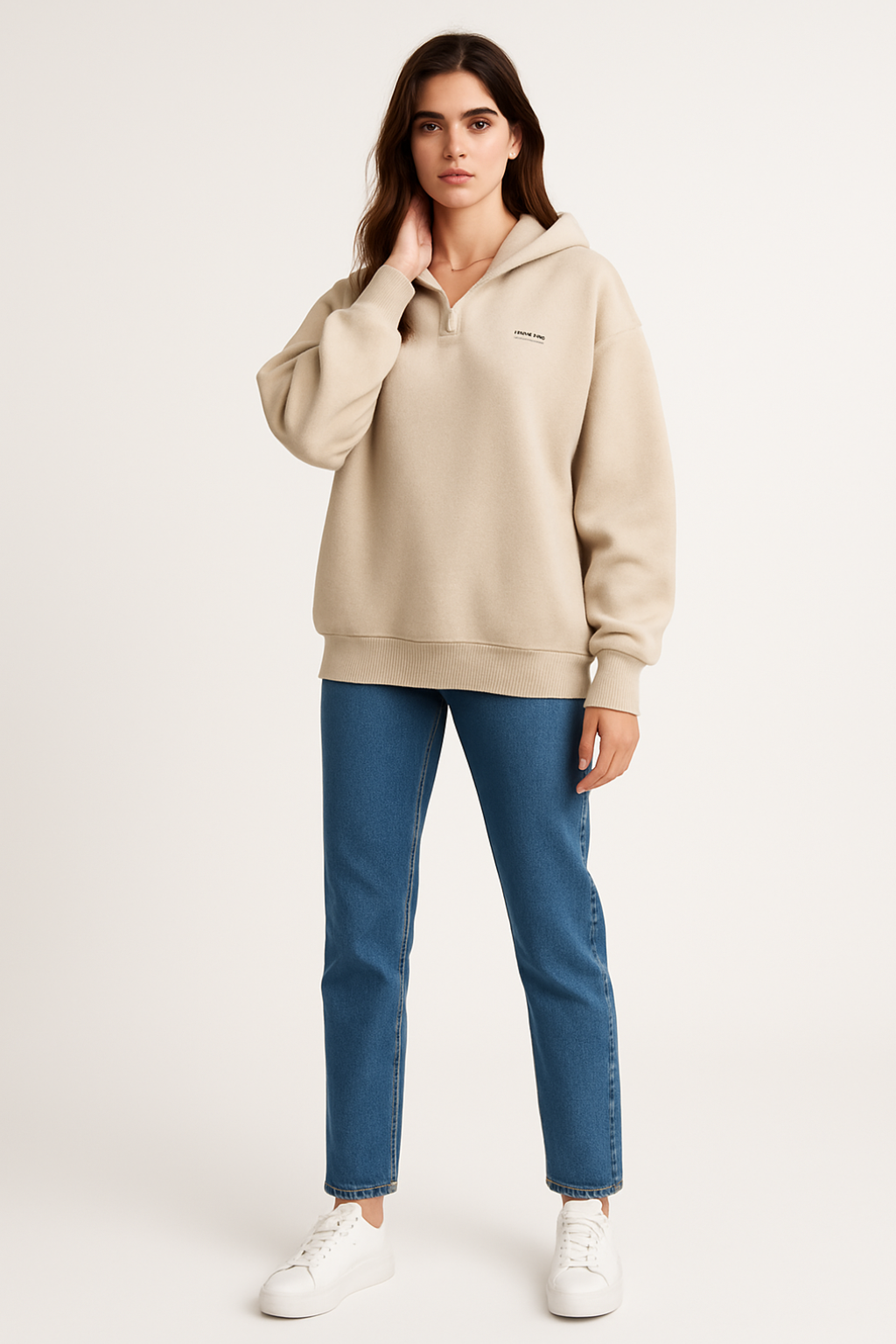 Women’s Oversized Modern Style Hoodie