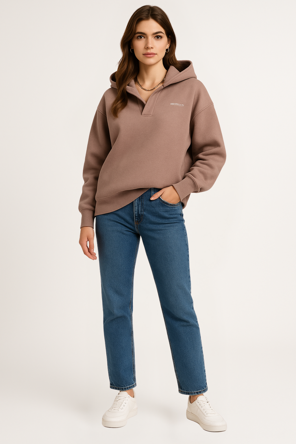 Women’s Oversized Modern Style Hoodie