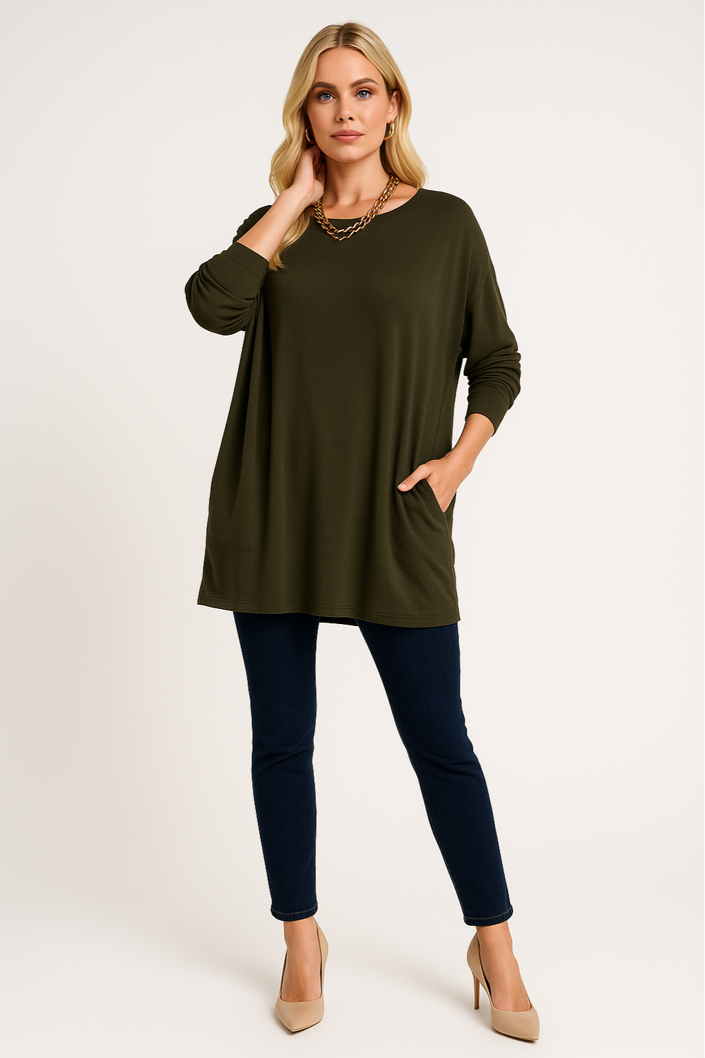 Women's Oversized Pullover Sweater