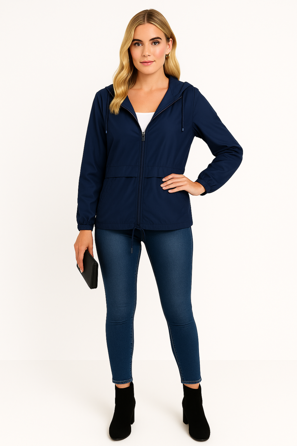 Women’s Packable Hooded Windbreaker