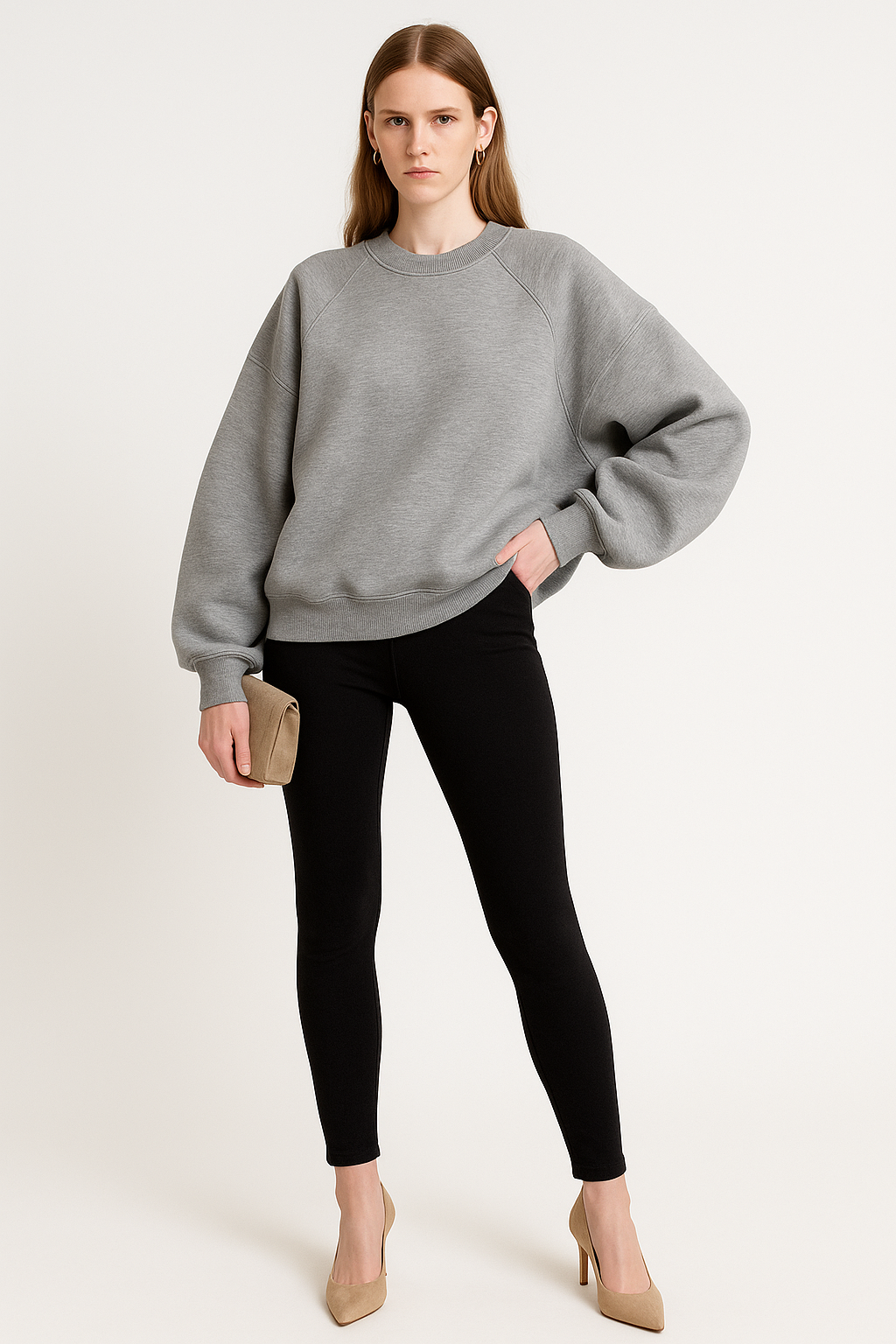 Women’s Relaxed Fit Long Sleeve Sweater