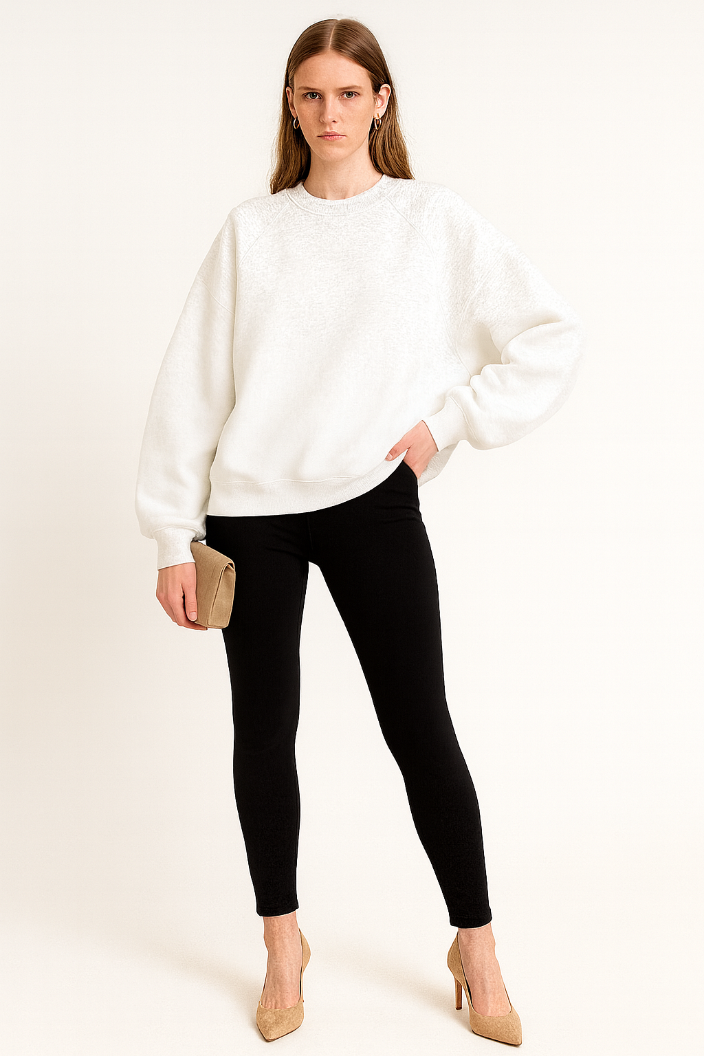 Women’s Relaxed Fit Long Sleeve Sweater