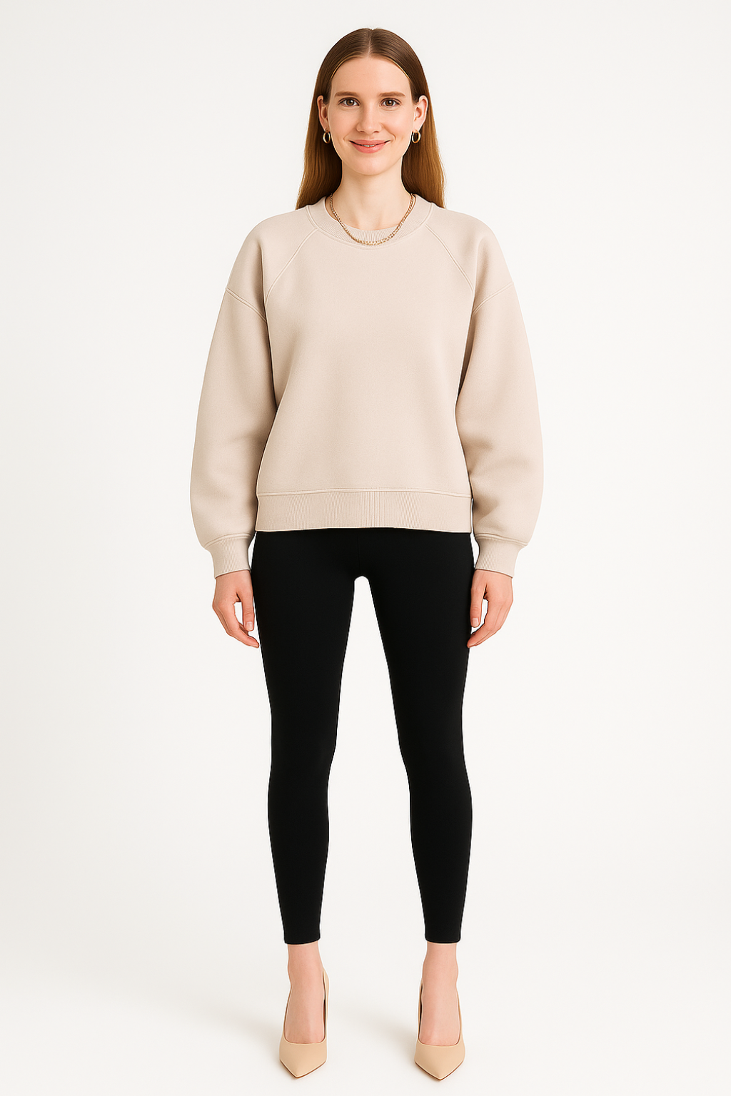 Women’s Relaxed Fit Long Sleeve Sweater