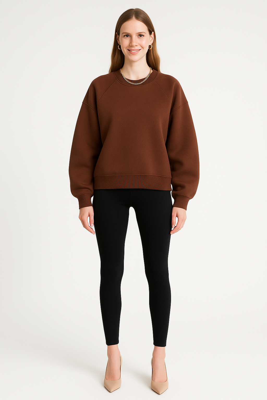 Women’s Relaxed Fit Long Sleeve Sweater