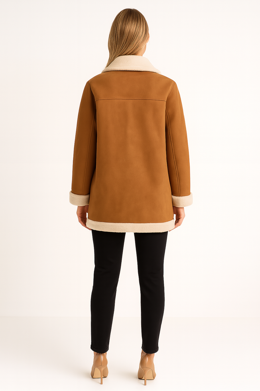 Women’s Long Shearling Coat