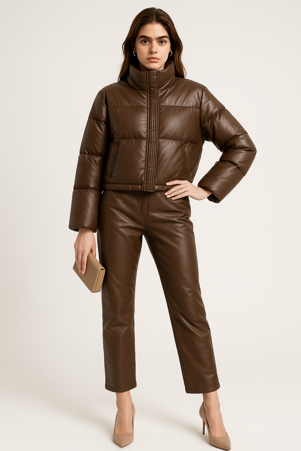 Women’s Short Quilted Puffer Jacket