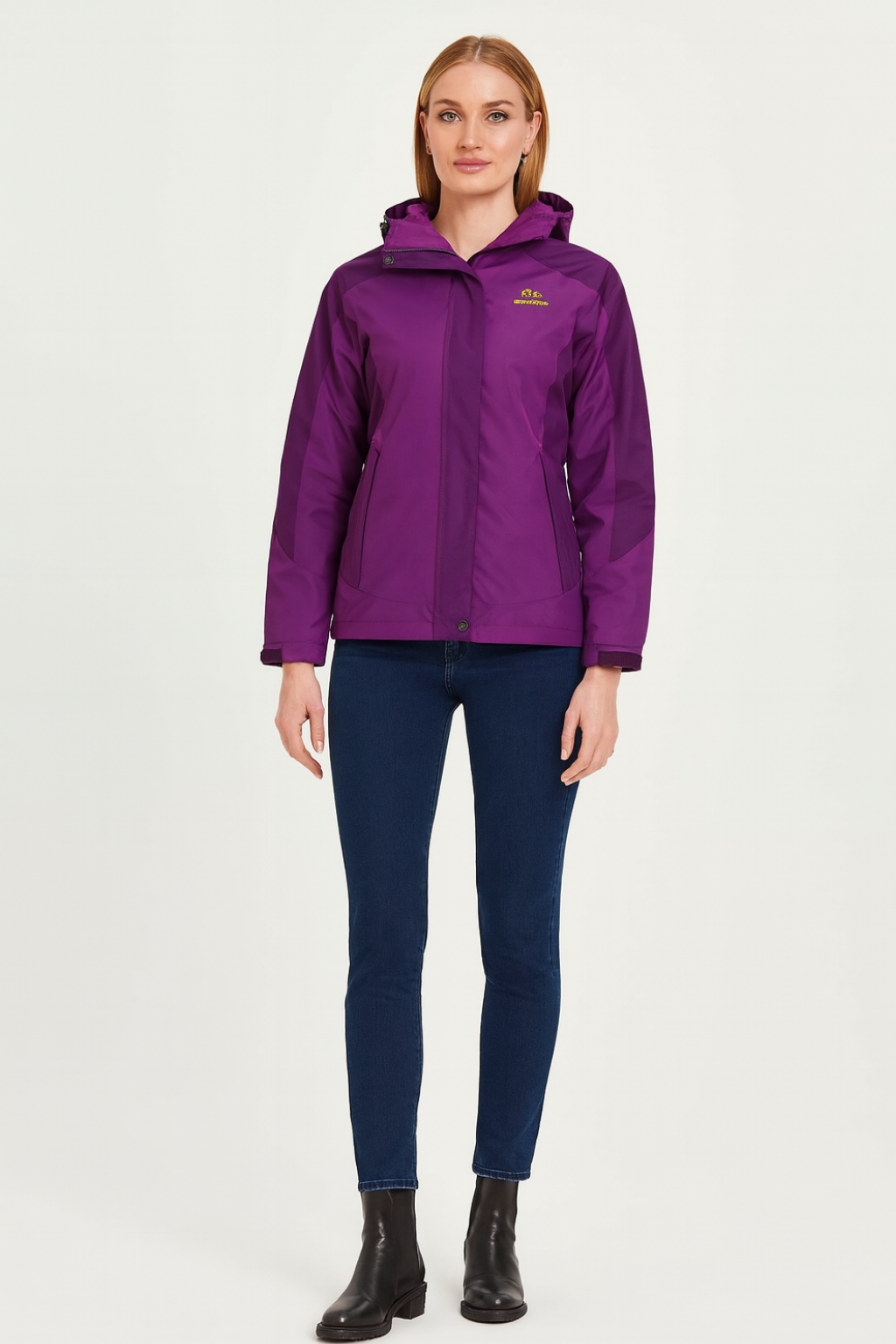 Women’s Sporty Waterproof Hooded Jacket