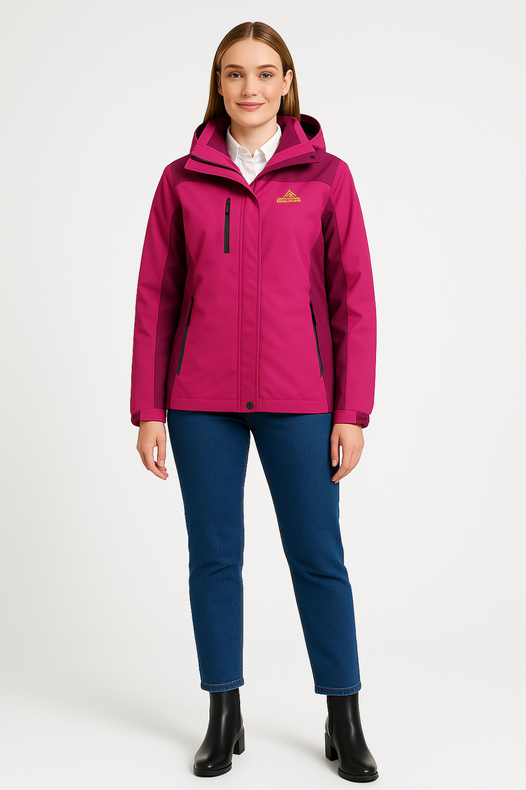 Women’s Sporty Waterproof Hooded Jacket