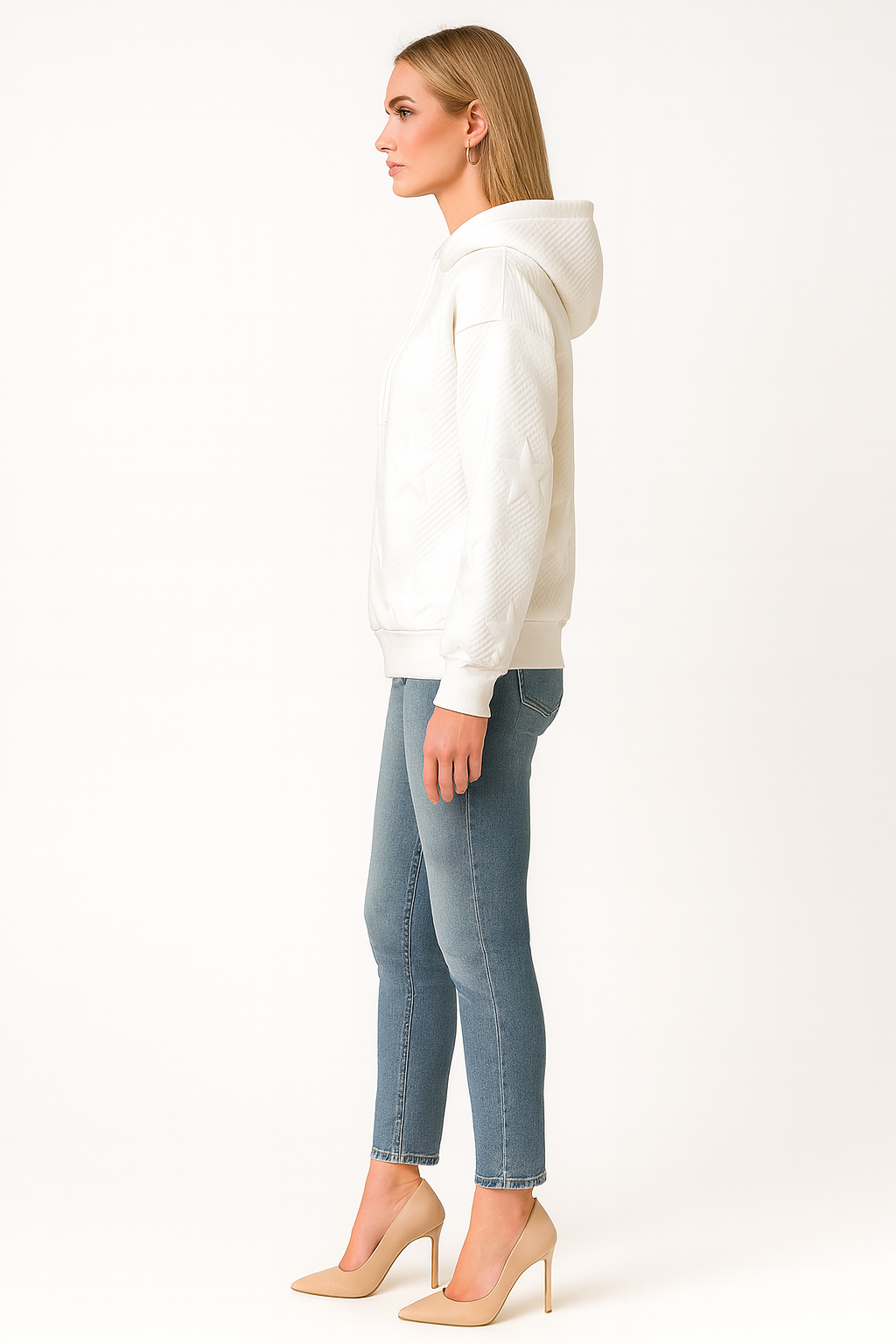 Women’s Star Pattern Hoodie