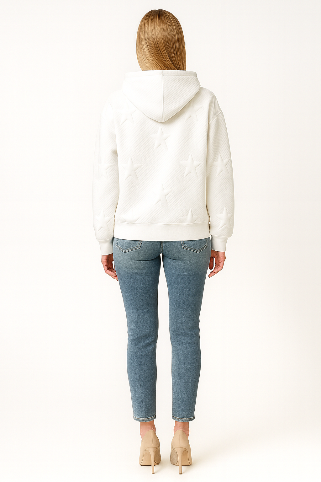 Women’s Star Pattern Hoodie