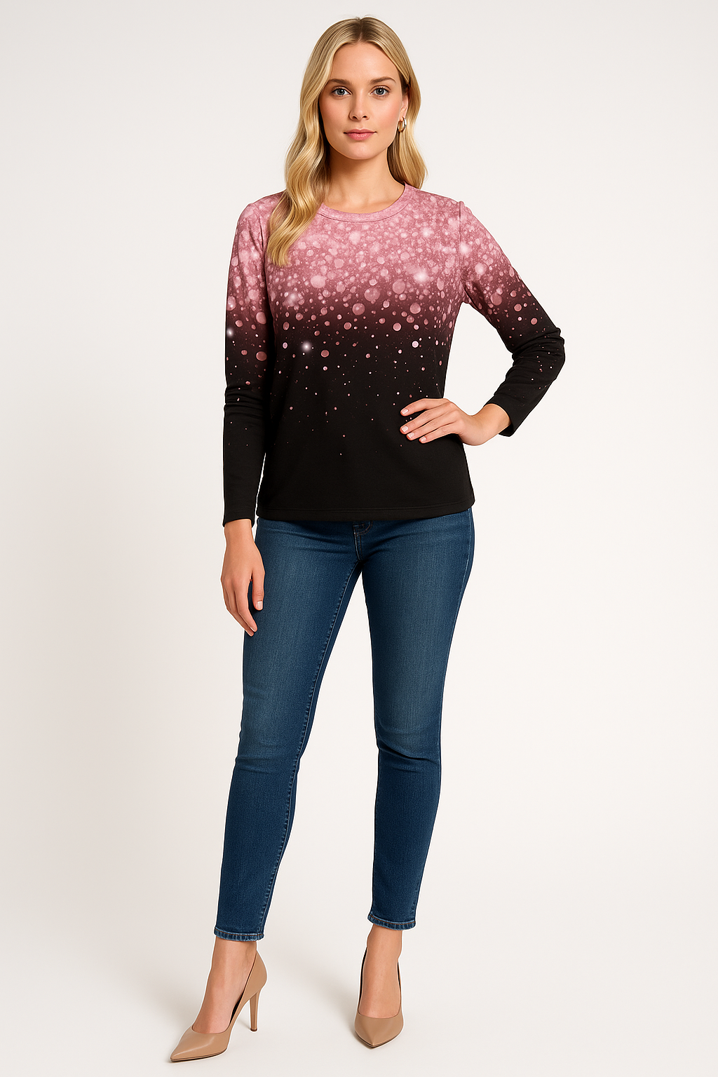 Women's Winter Snowflake Pullover Sweater