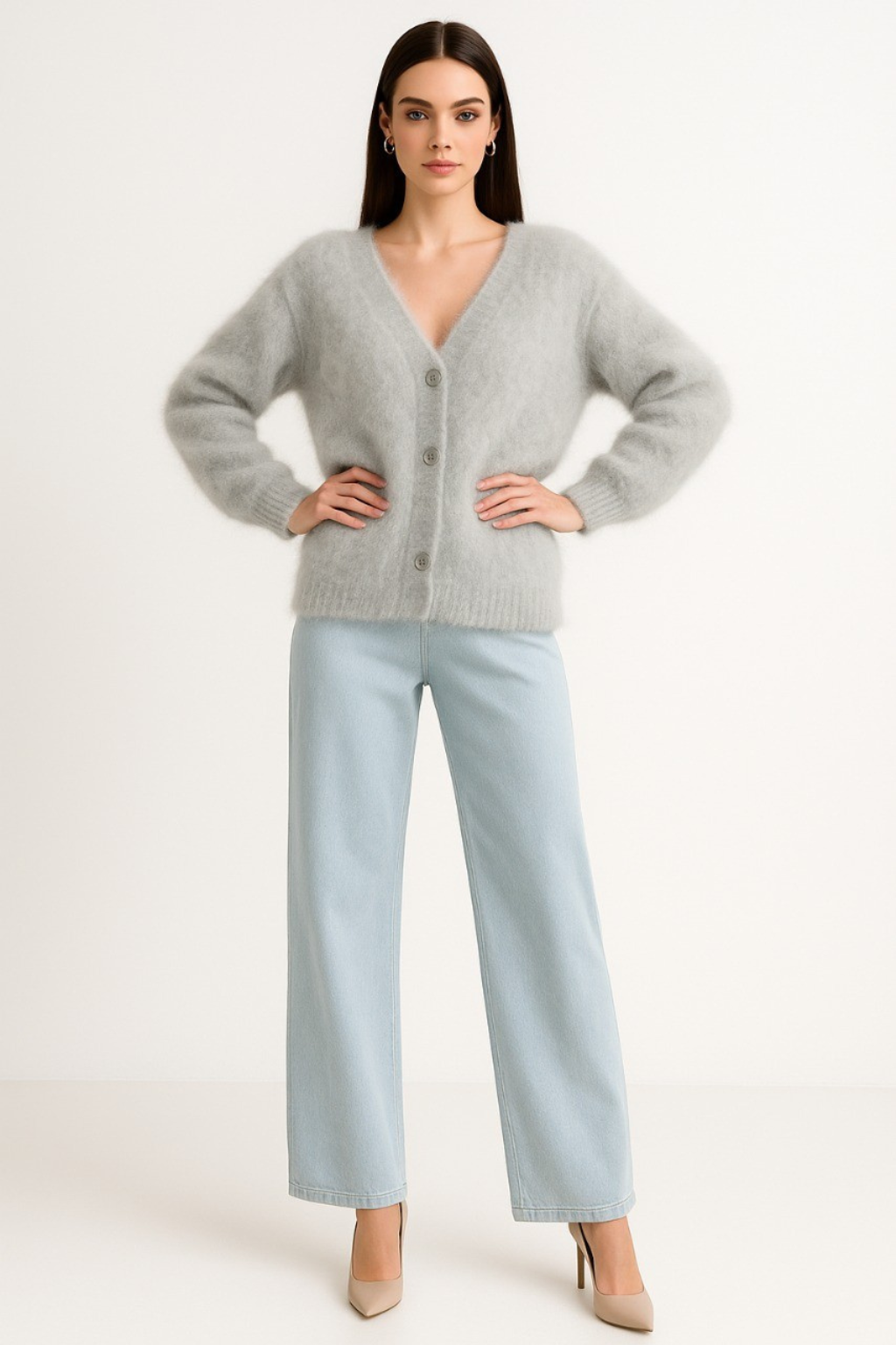 Women's Wool Knit Cardigan