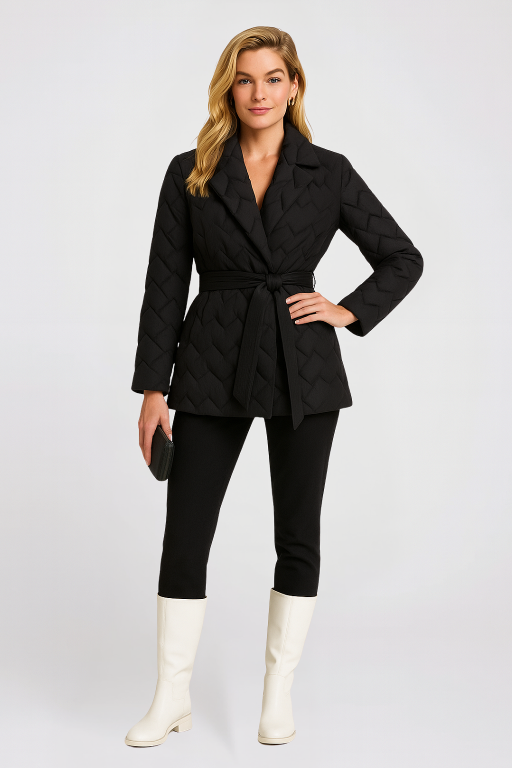 Women’s Belted Down Jacket