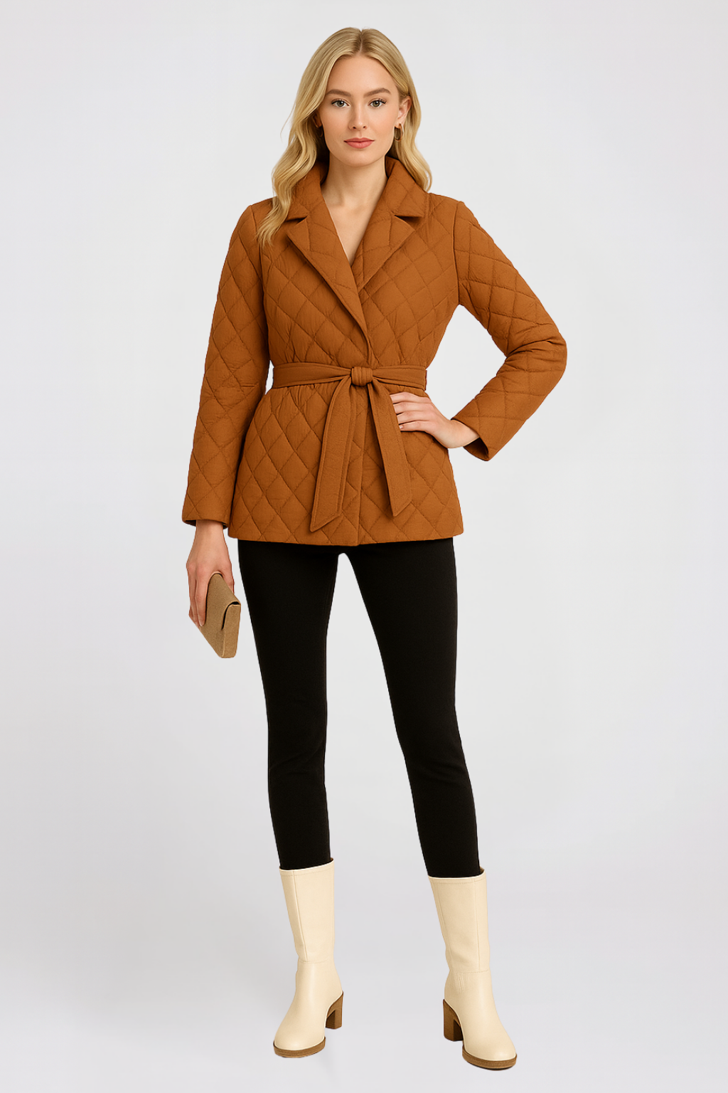 Women’s Belted Down Jacket