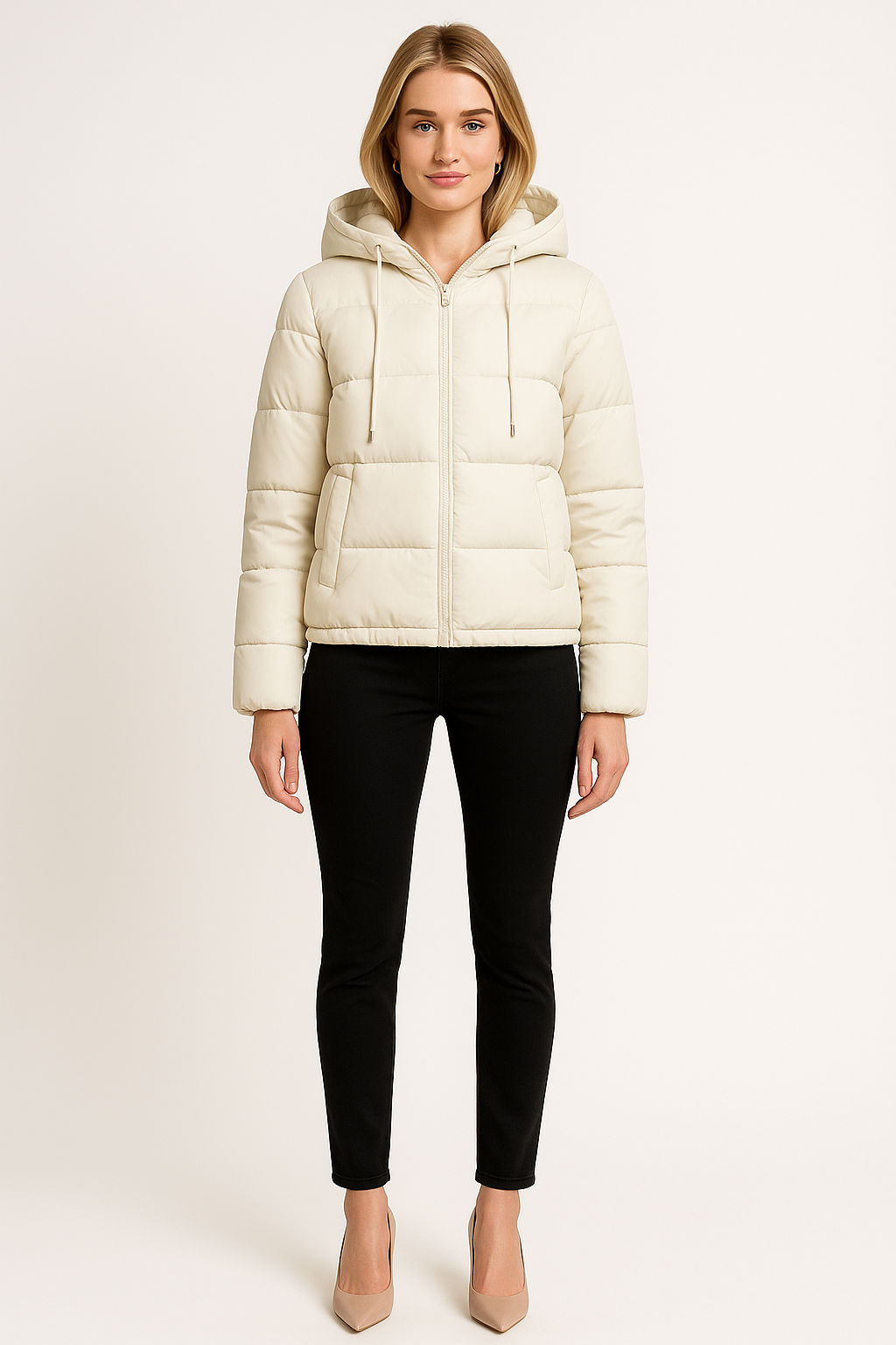 Women’s Hooded Puffer Quilted Jacket