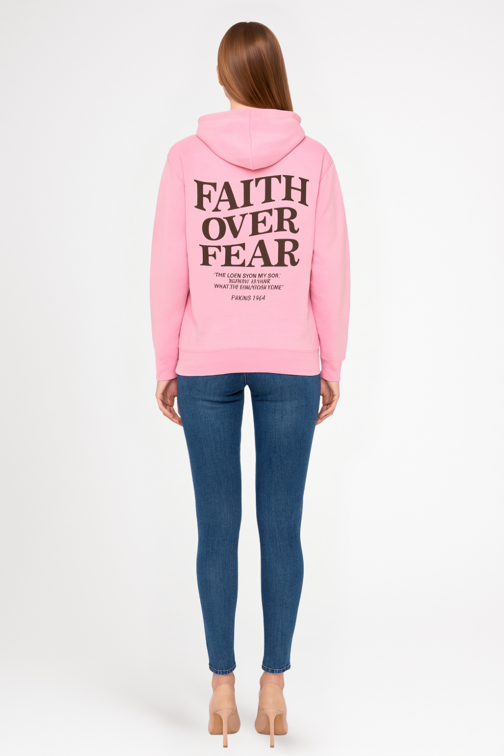 Women’s Oversized Faith Over Fear Hoodie