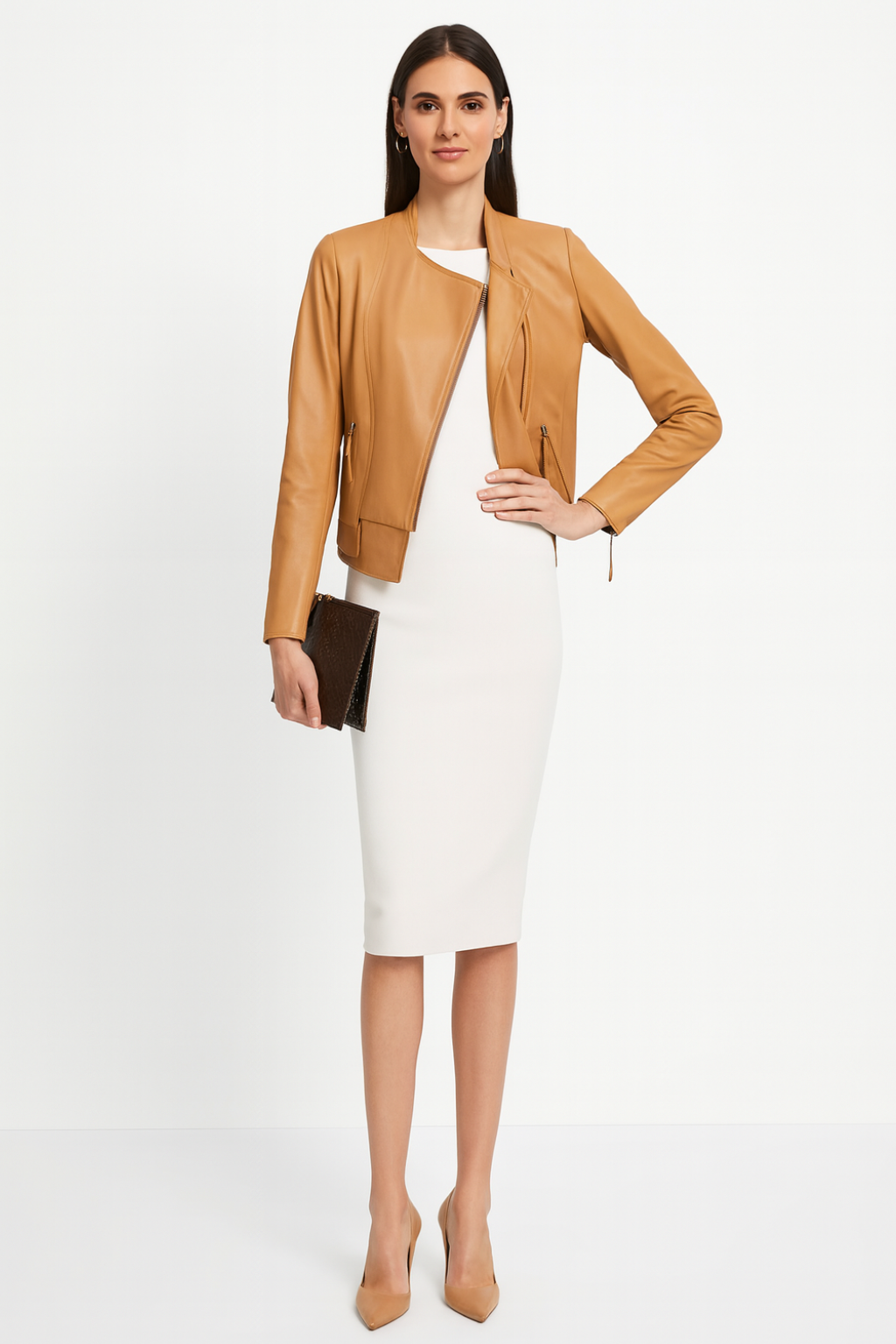 Women’s Sleek Leather Jacket