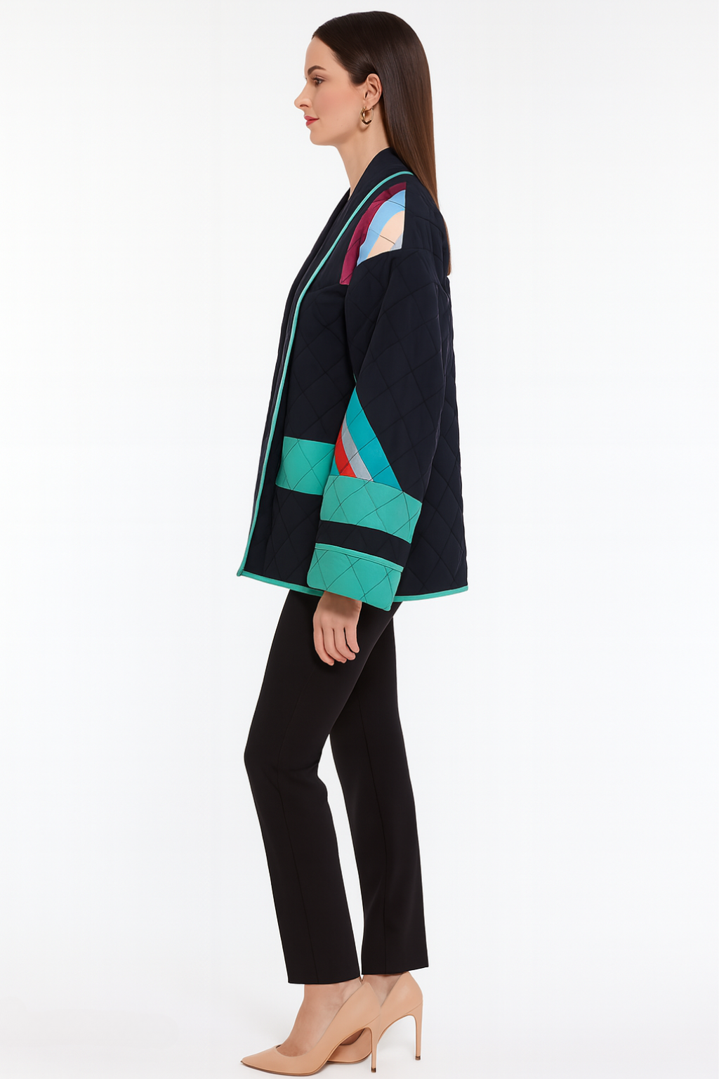 Women’s V-Neck Vintage Jacket