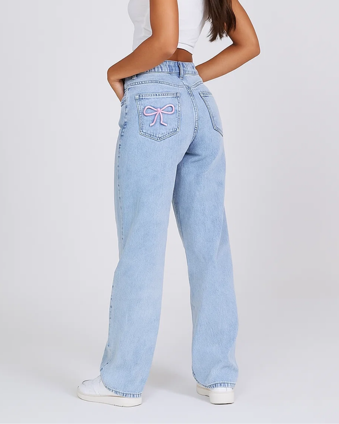 Women’s Chic Baggy Jeans Trousers