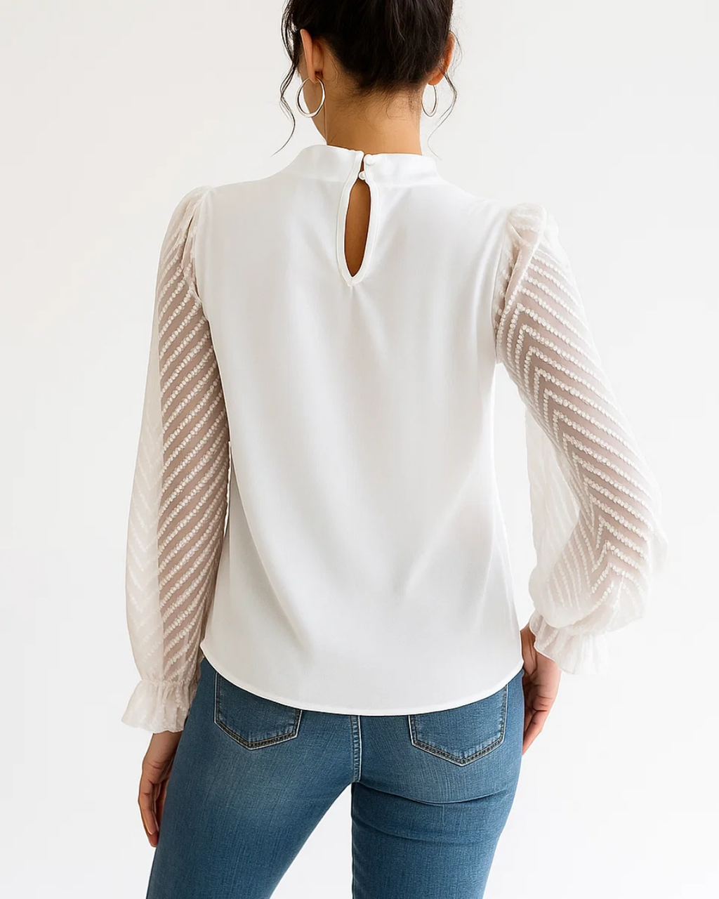 Women's Chic Long Sleeve Blouse Top
