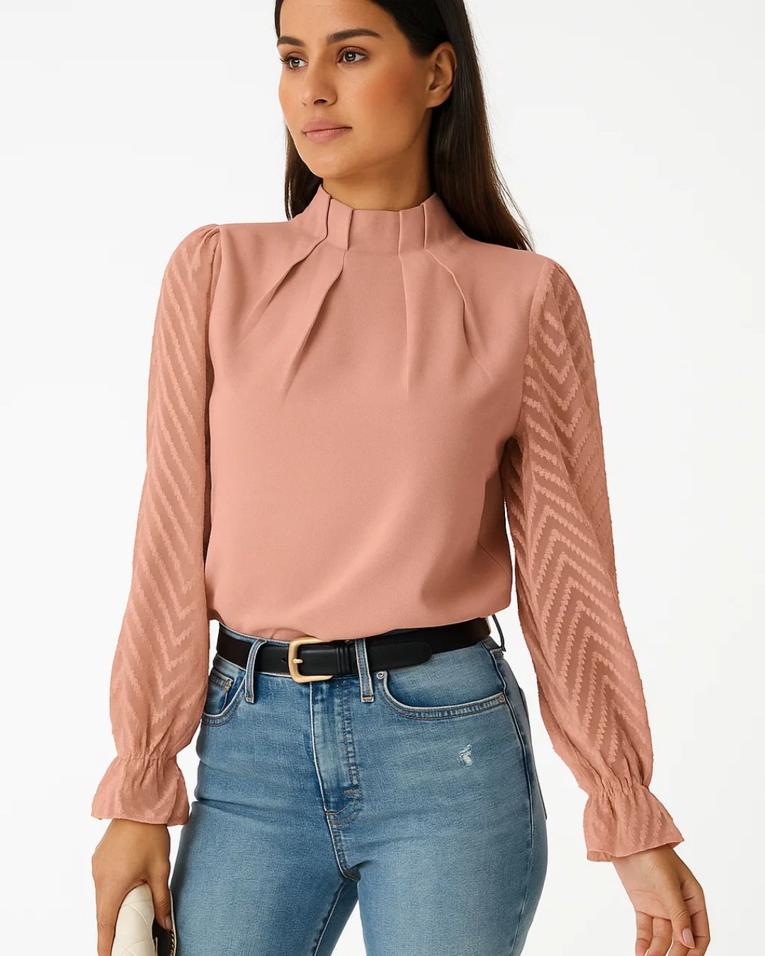 Women's Chic Long Sleeve Blouse Top