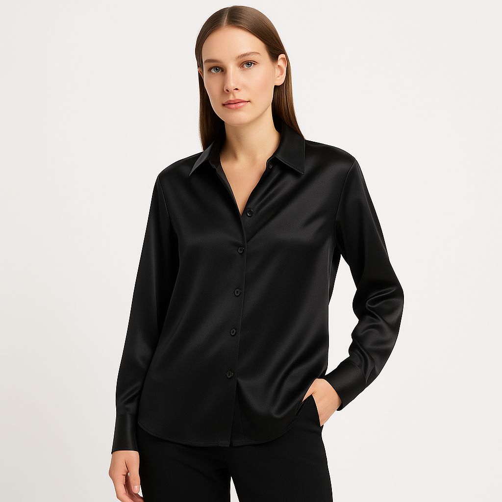 Women's Elegant Fluid-Fit Blouse