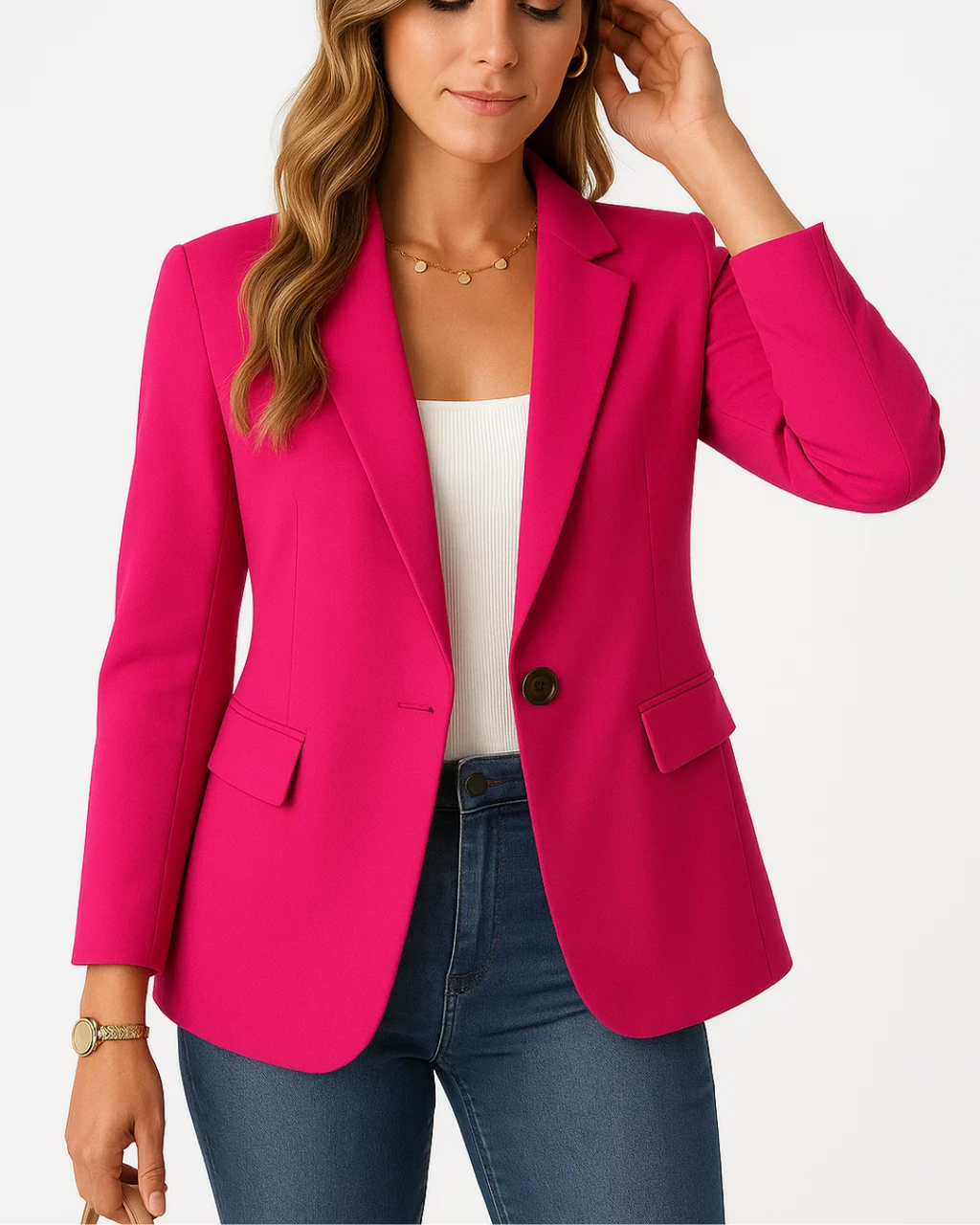 Women's Fitted Business Casual Blazer