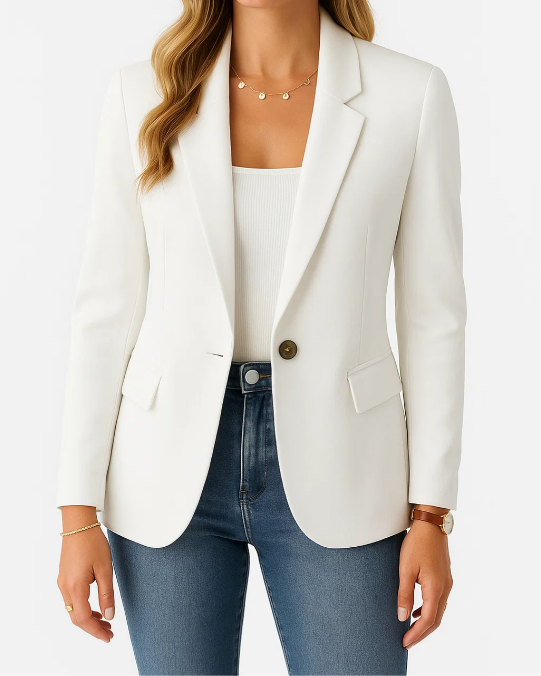 Women's Fitted Business Casual Blazer