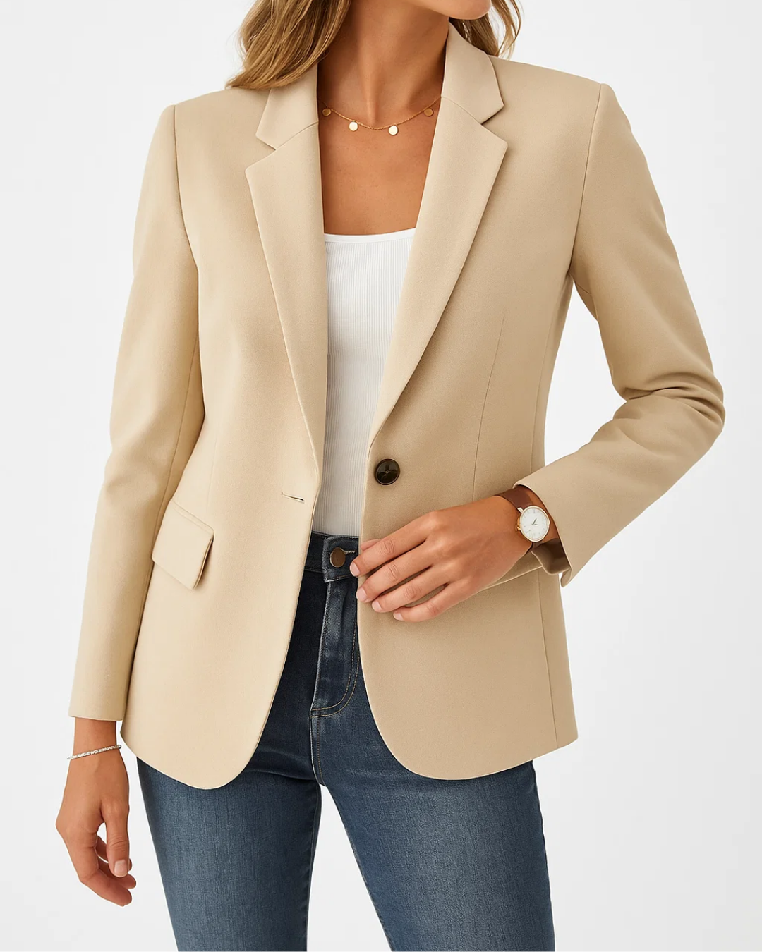 Women's Fitted Business Casual Blazer