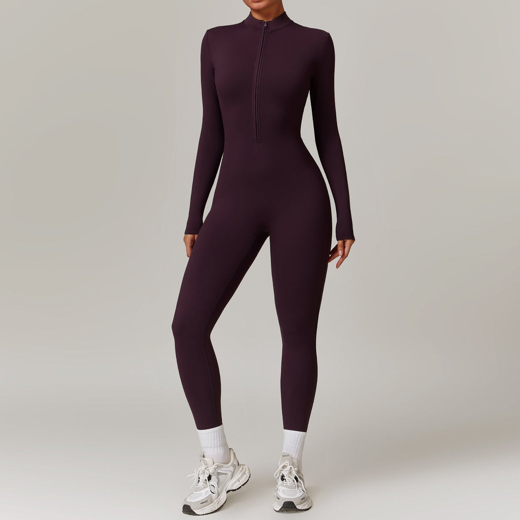 Women's Fitted Sport Style Jumpsuit