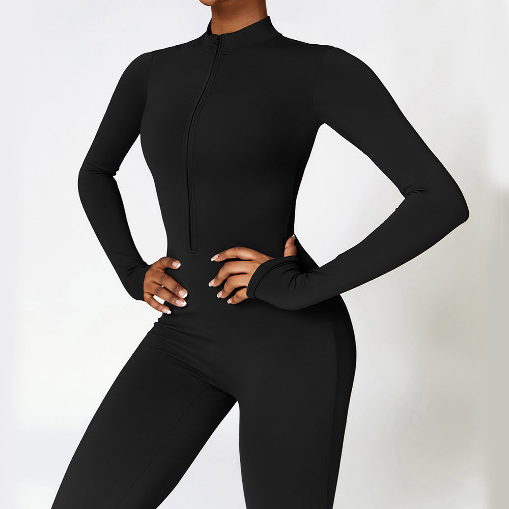 Women's Fitted Sport Style Jumpsuit