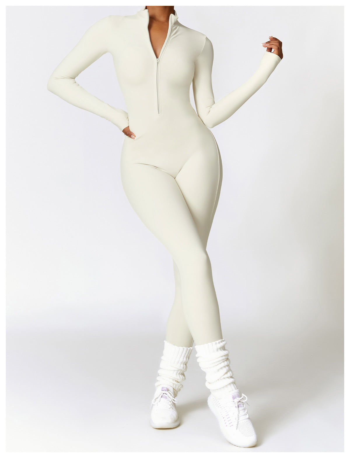 Women's Fitted Sport Style Jumpsuit