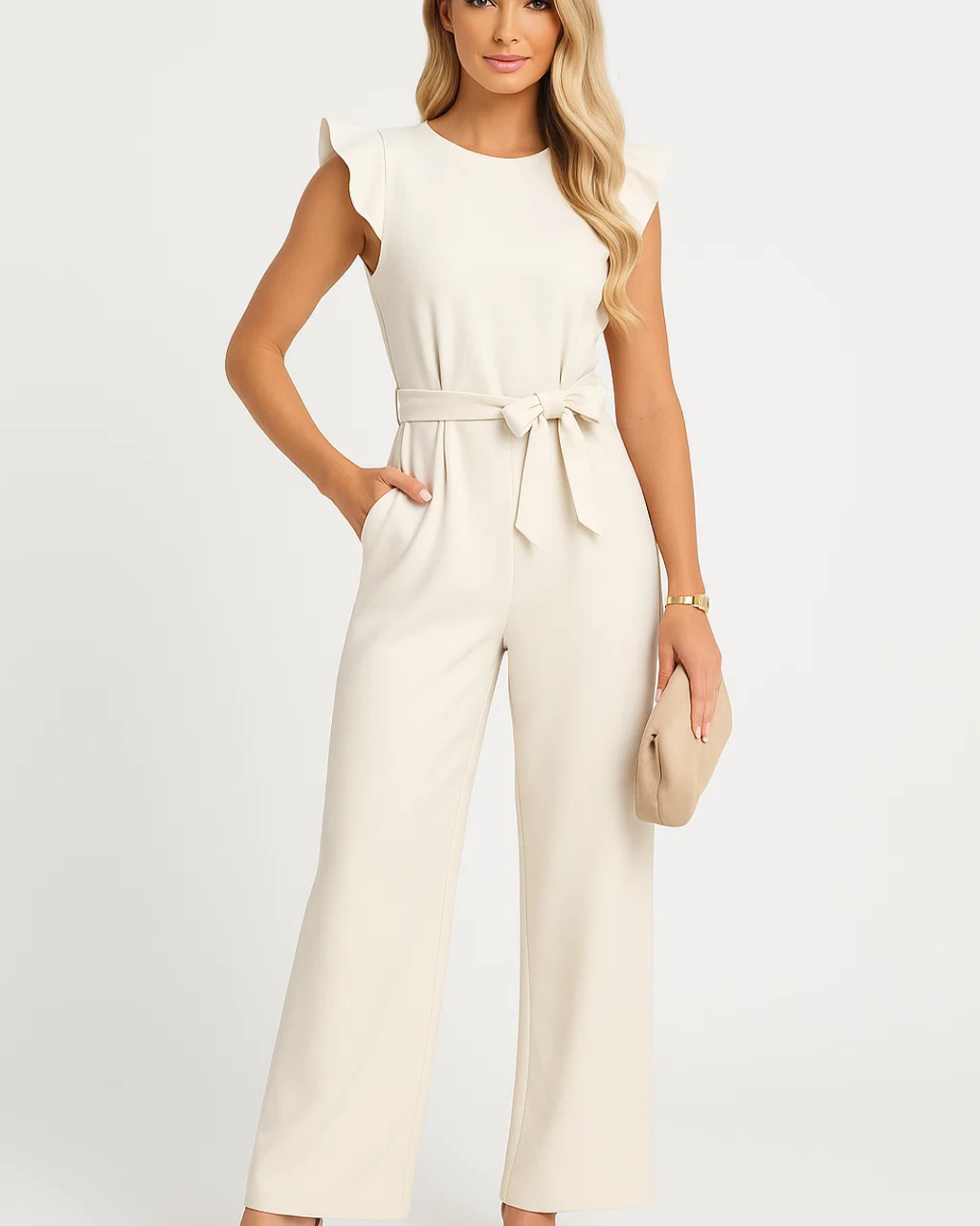 Women's Short Sleeve Jumpsuit