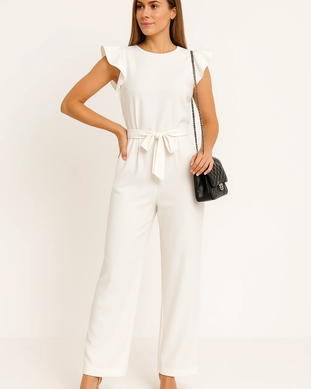 Women's Short Sleeve Jumpsuit