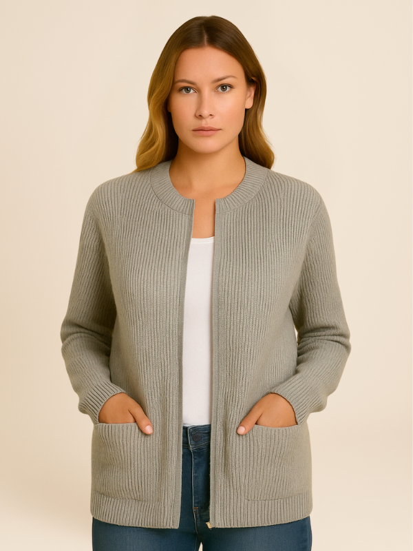 Penelope | Women's Zip-Up Cardigan