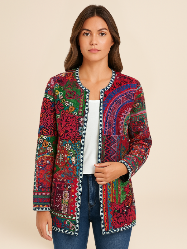 Zoe | Women's Floral Print Lightweight Jacket