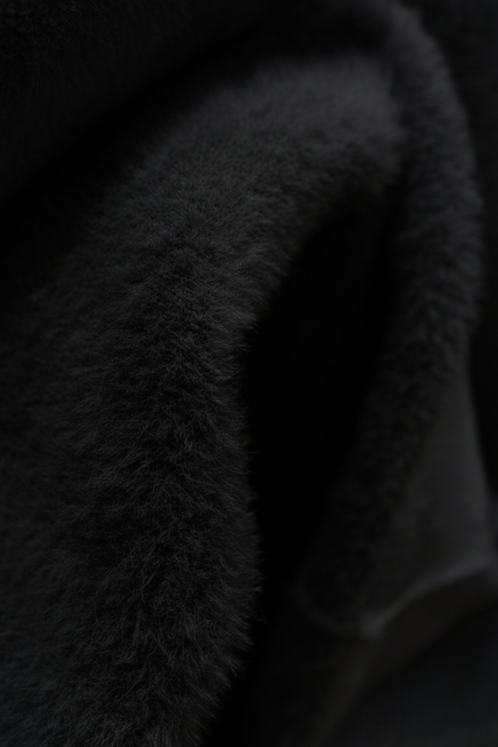 Black Fleece Lined Thermal Turtleneck