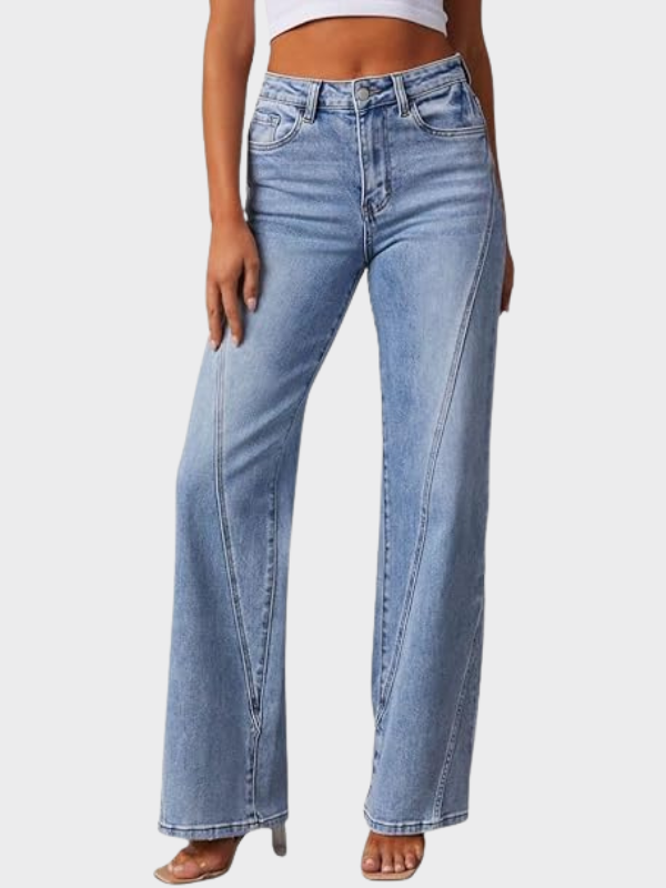 Zyrah | Wide-Leg Denim Jeans for Women