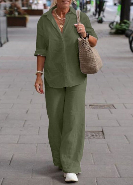 Ayla | Linen Outfit Set for Women