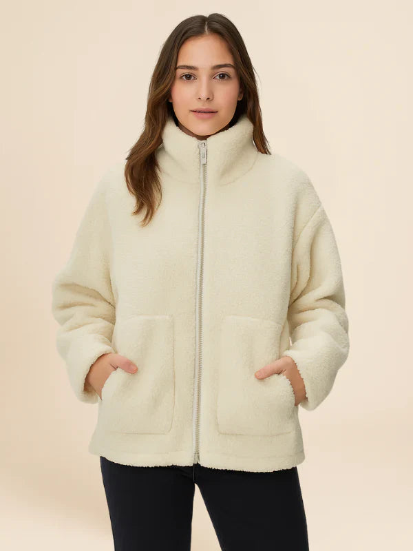 Imogen | Women's Oversized Sherpa Occasion Jacket
