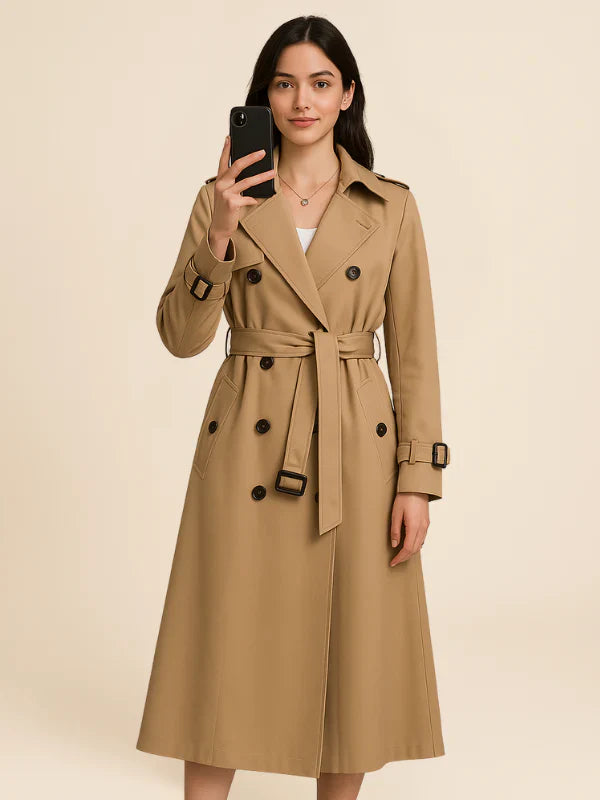 Victoria | Women's Elegant Classic Trench Coat