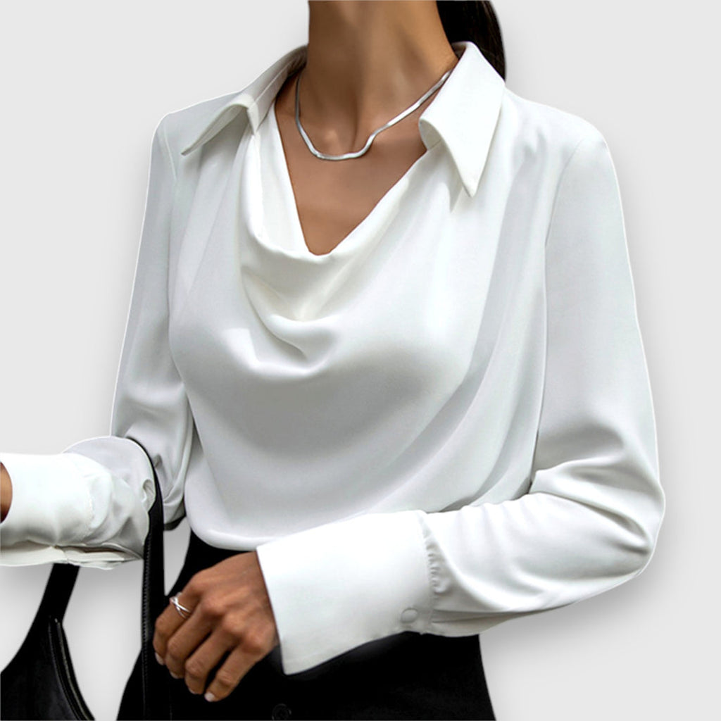 Remi | Women's Cowl Neck Blouse