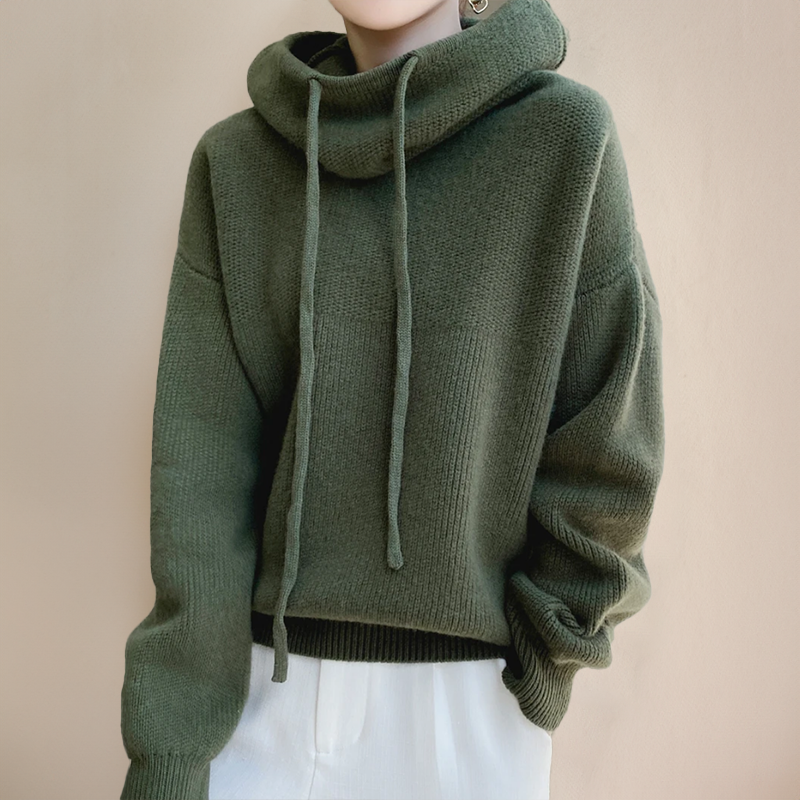 Maisie | Women's Knit Hoodie