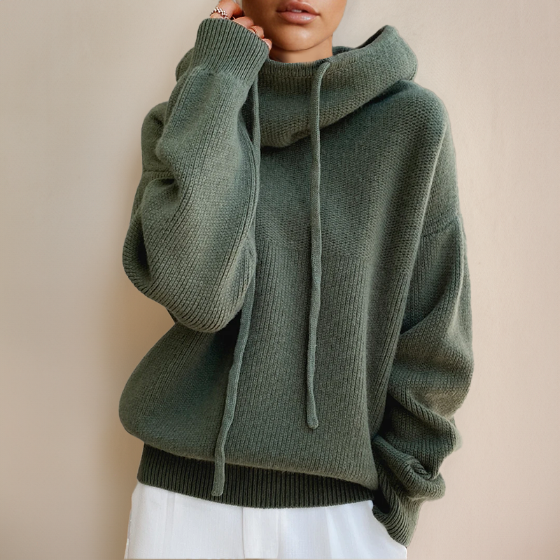Maisie | Women's Knit Hoodie