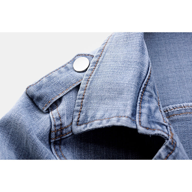 Isabella | Women's Vintage Washed Denim Jacket