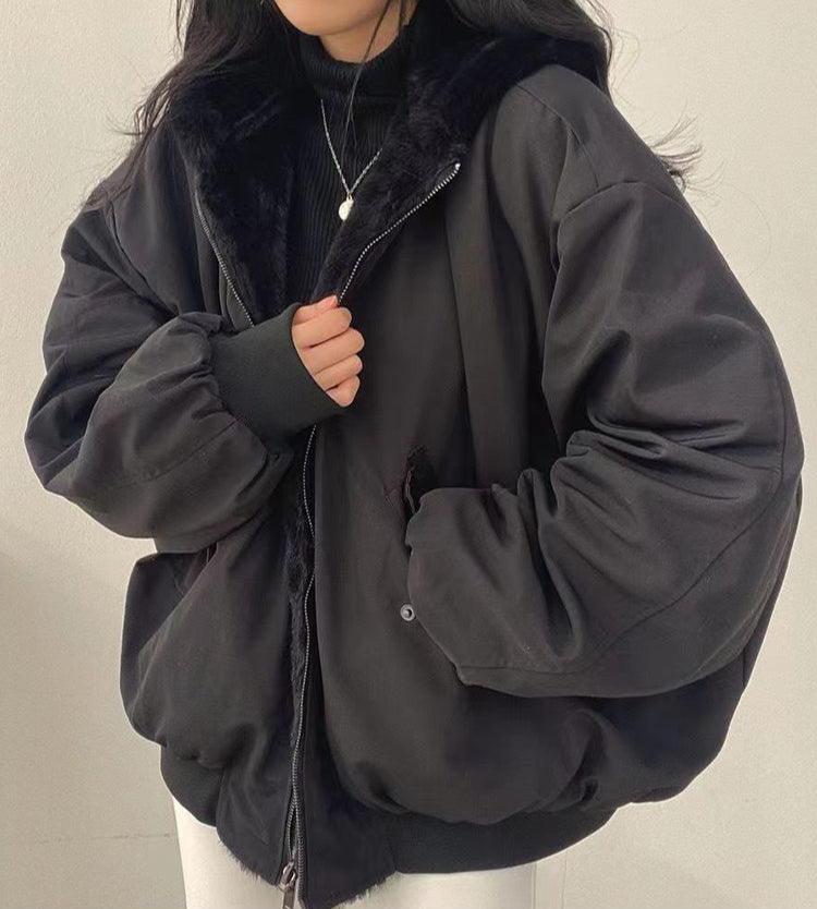 Quinn | Women's Oversized Bomber Jacket