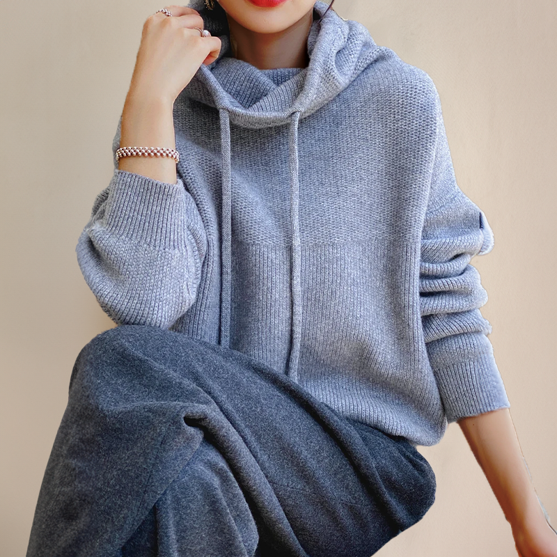 Maisie | Women's Knit Hoodie