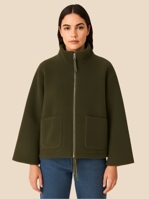 Imogen | Women's Oversized Sherpa Occasion Jacket