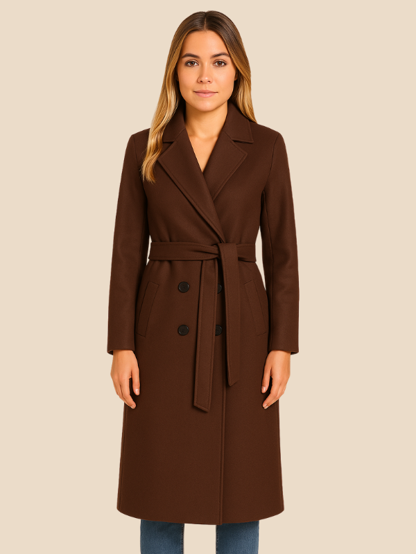 Rose | Women's Timeless Double-Breasted Wool Coat