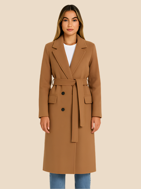 Rose | Women's Timeless Double-Breasted Wool Coat